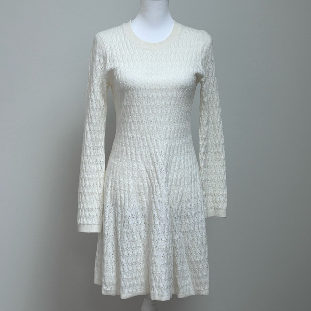 GAP Open-Knit Spring Cotton Sweater Dress M